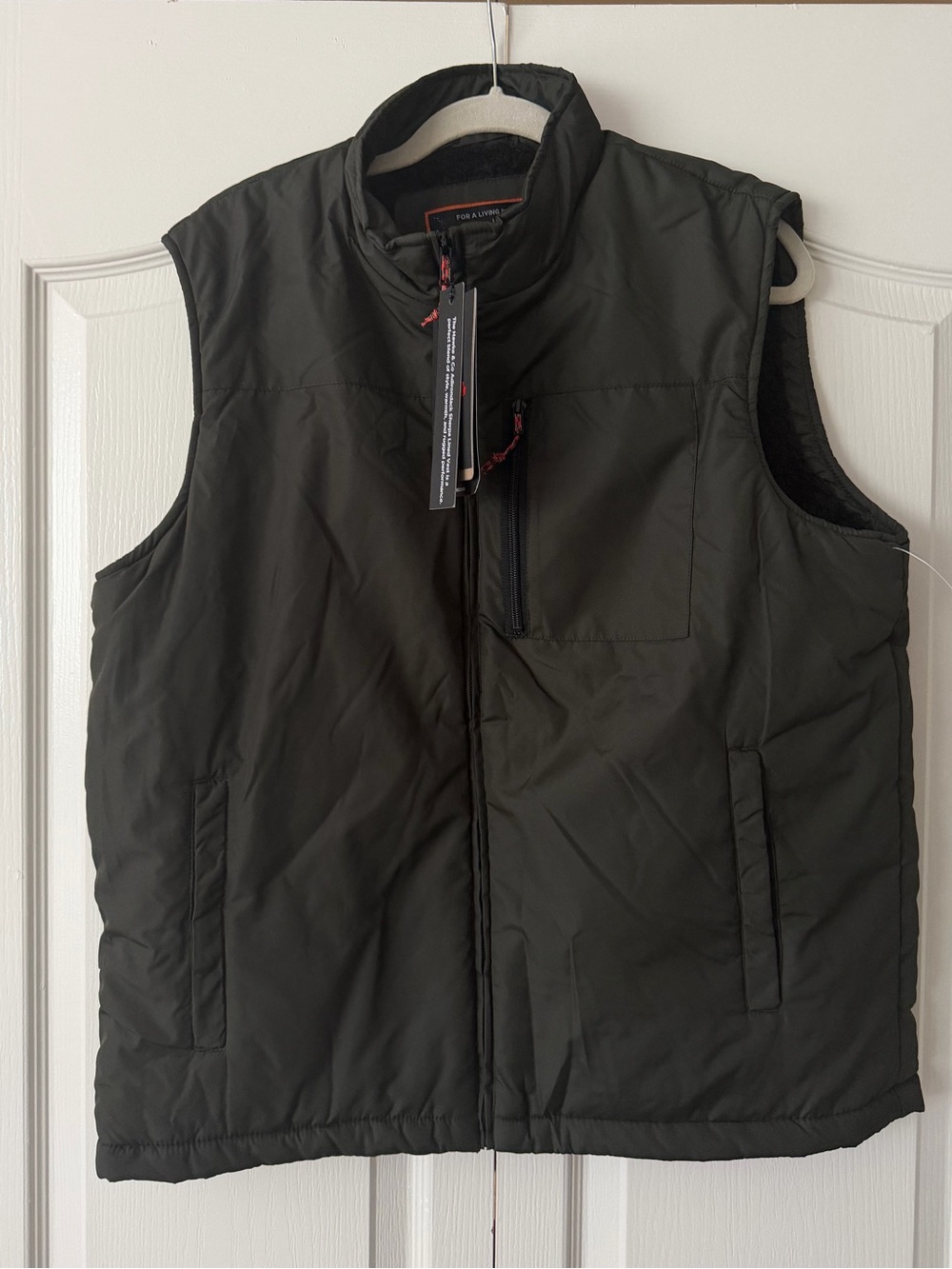 Hawke & Co Black Quilted Insulated Vest